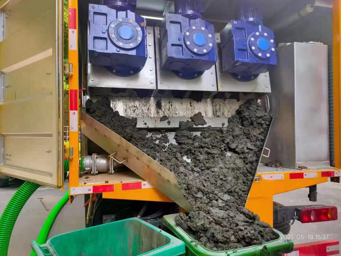 兴宁化粪池清掏城市维护站-泥浆净化干湿分离处理